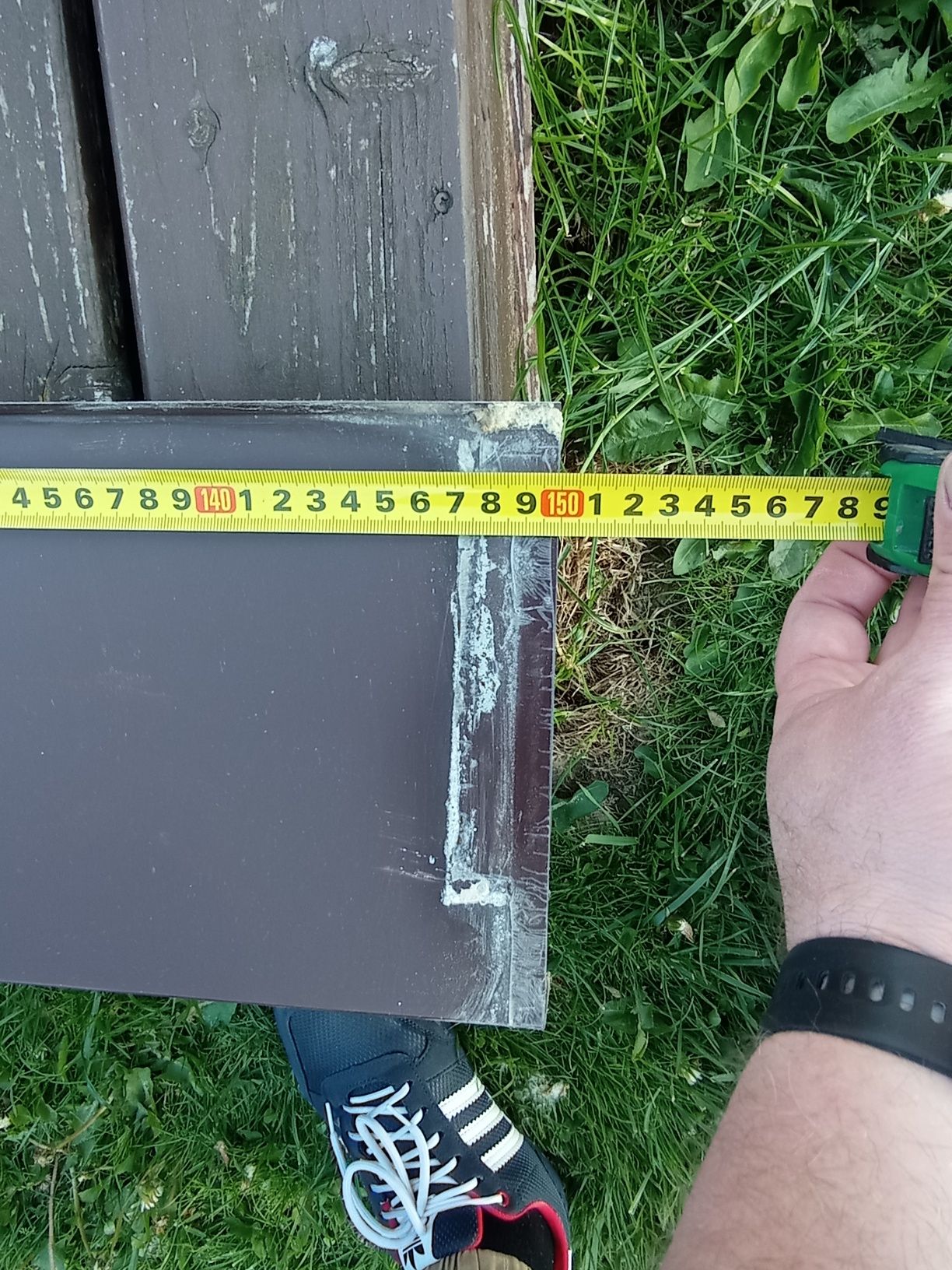 Sprzedam parapety zewnętrzne z demontażu 7 sztuk cena za wszystkie