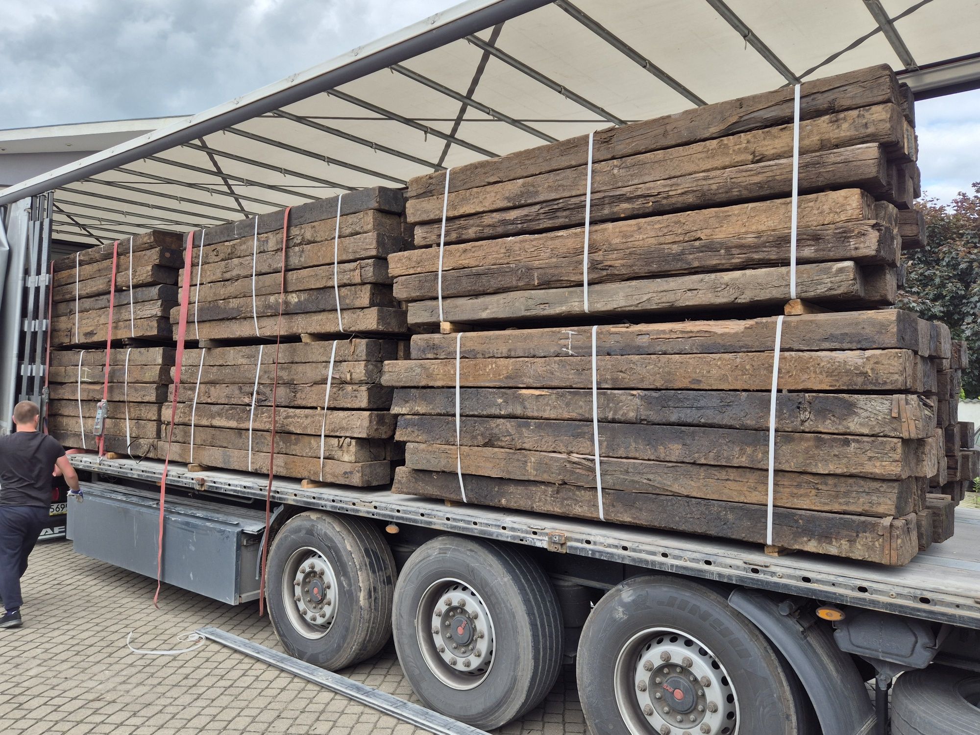 Podkłady drewniane hurt 360szt transport