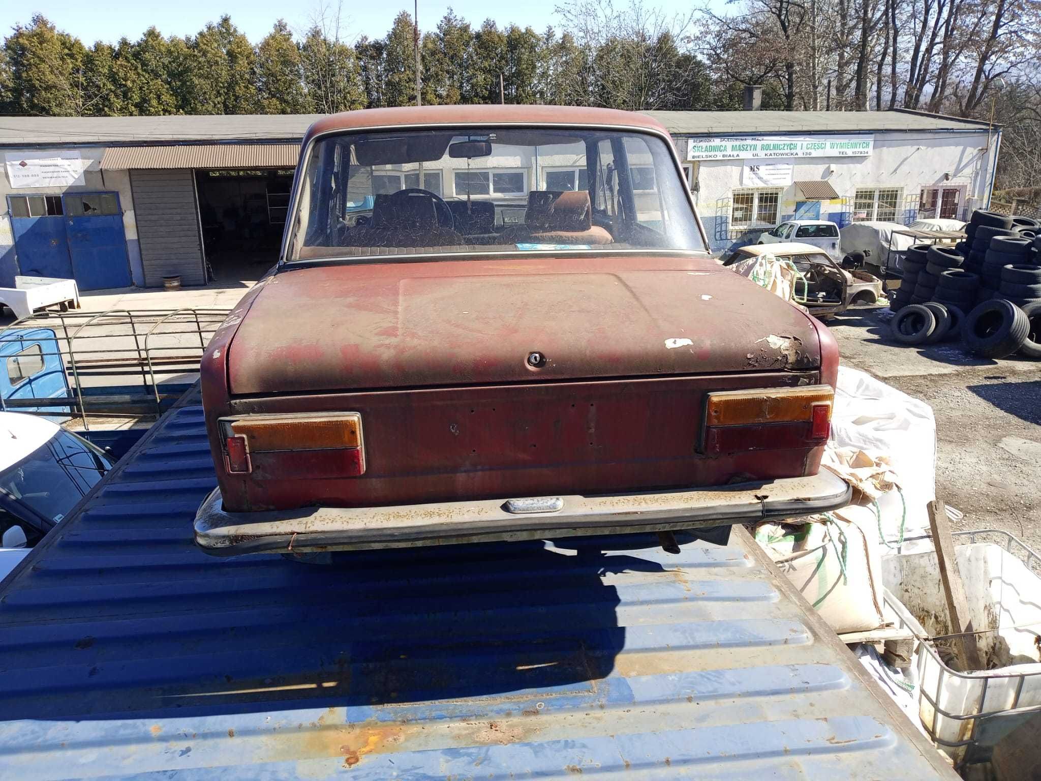 Polski Fiat 125p, 1976 rok, do remontu z dokumentami