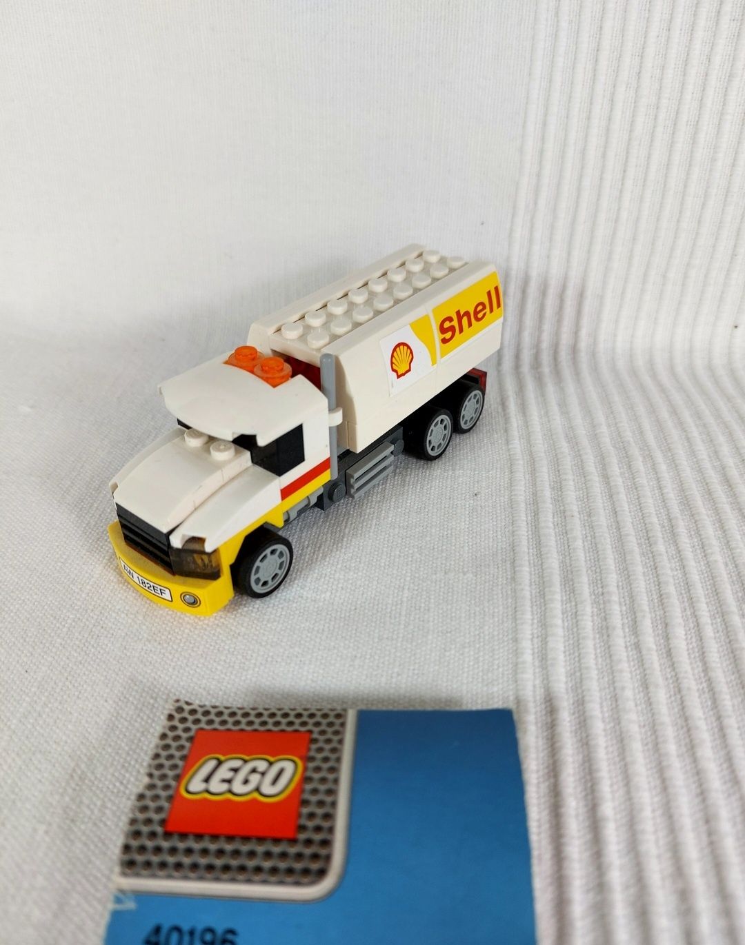Unikatowy Set Zestaw Klocków Lego 40196 Racers Shell Tanker Kompletny