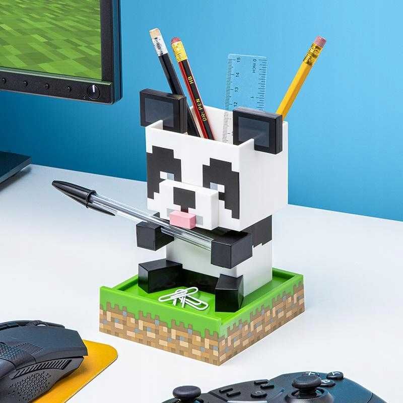 Szkolny Przybornik Na Biurko MINECRAFT PANDA 15CM Nowy Poznań