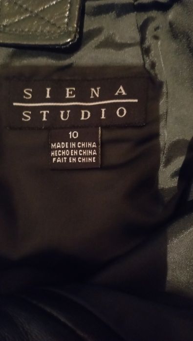 Брюки женские кожаные