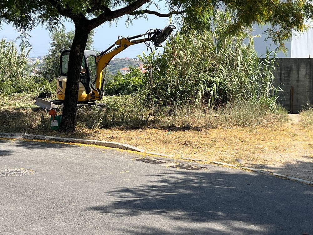 Serviço de máquinas camião e carrinha basculante