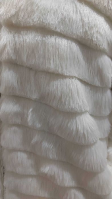 Весільна шубка айворі XS- S р