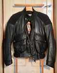 CLOVER MOTORCYCLE - casaco de couro - M - muito bom estado