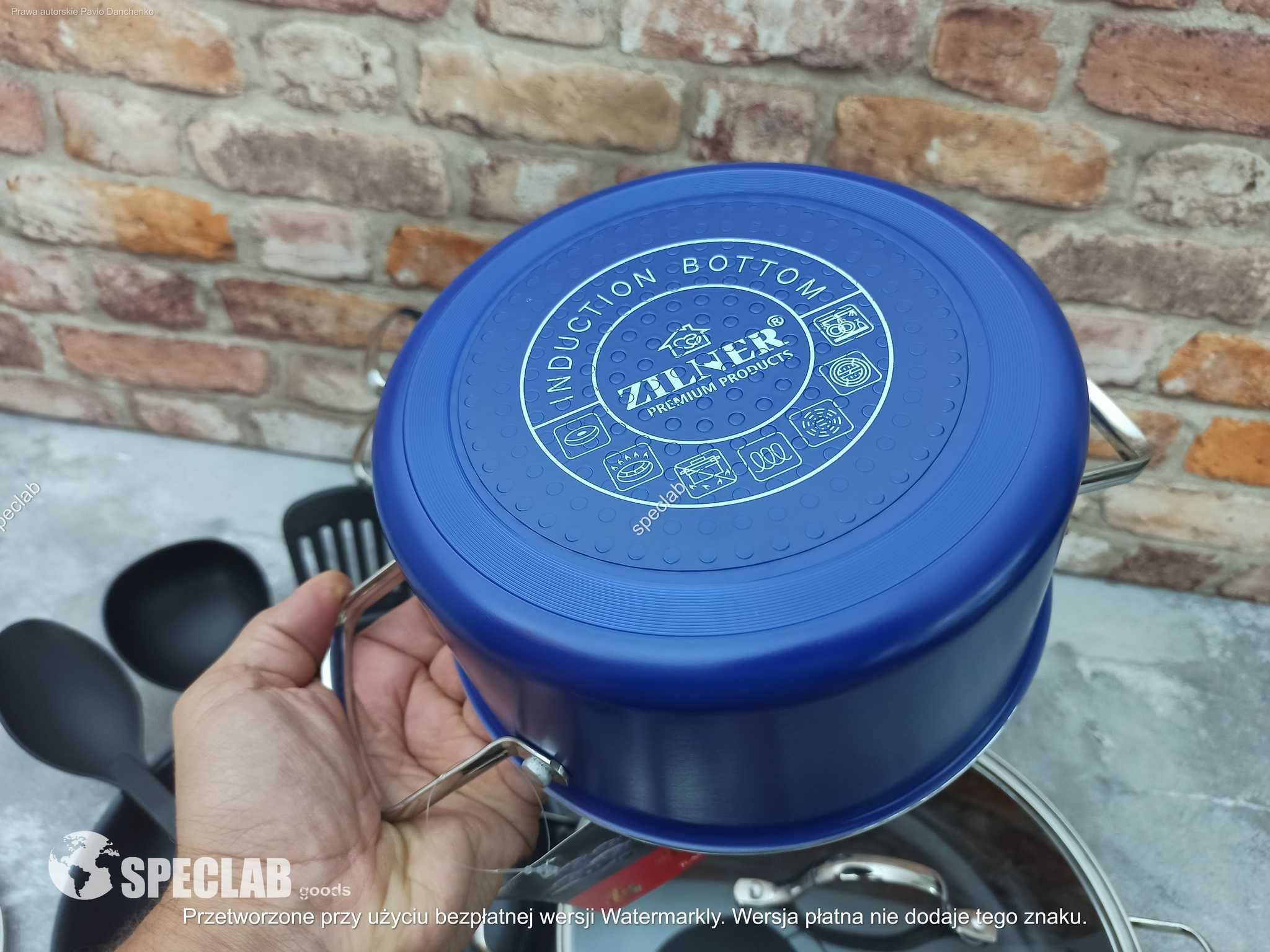 Zestaw Garnków ZILNER ZL-8136. Gaz, indukcja, halogen