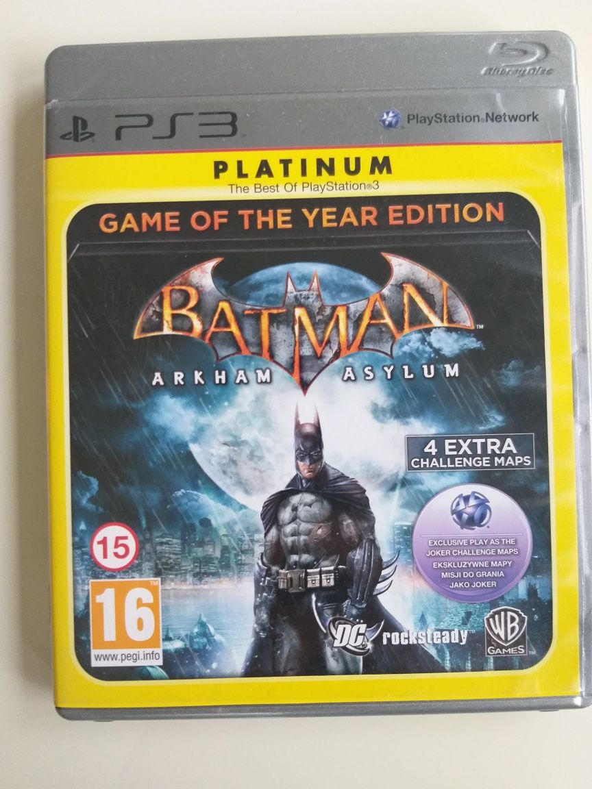 Gra Batman Arkham Asylum PS3 GOTY Edition Play Station ps3 PL

stan do