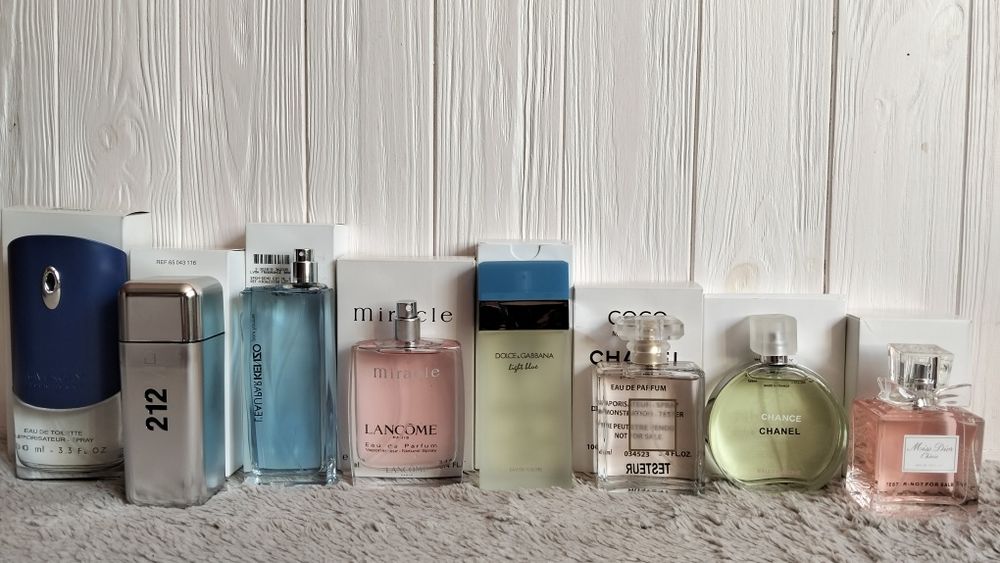Парфуми чоловічі жіночі Chanel , D.Gabbana , Lancome , Kenzo і інші