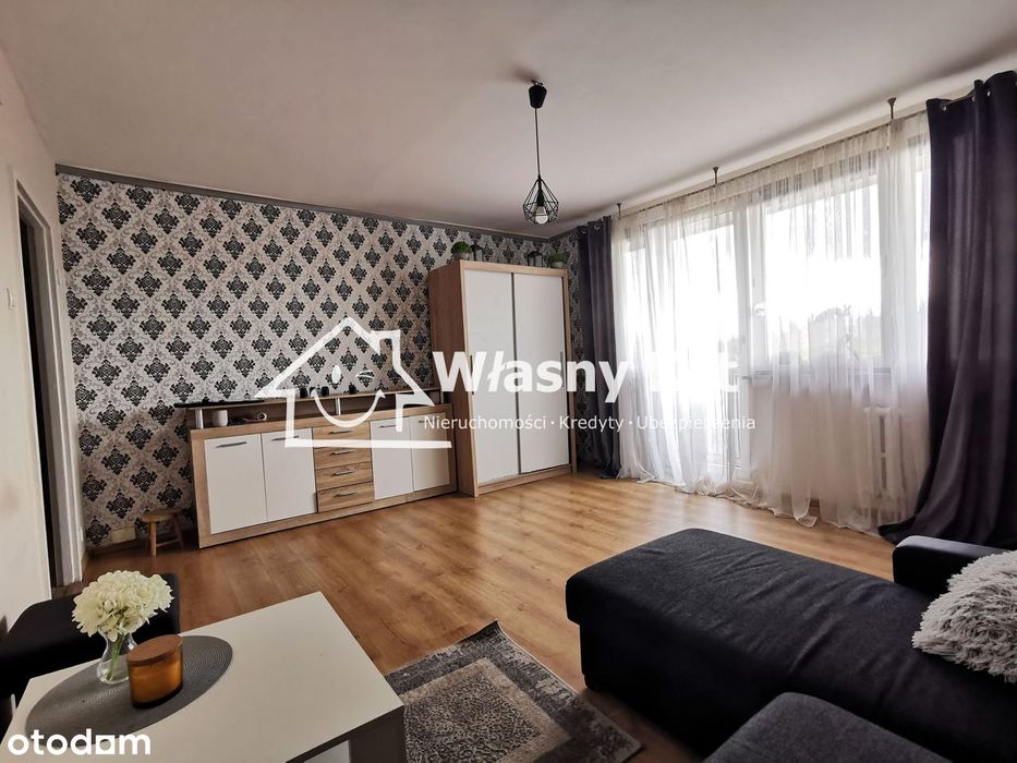 2 pokoje, 49 m², I piętro z 4, Uroczysko – ul. Orkana, Kielce, Balkon