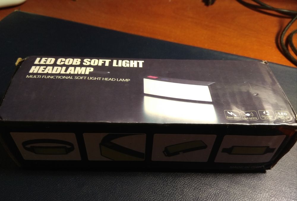 Фонарь светодиодный налобный