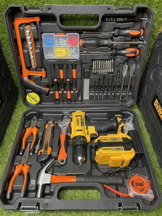 Акумуляторний дриль шуруповерт DeWalt DCB107 24V потужний і надійний