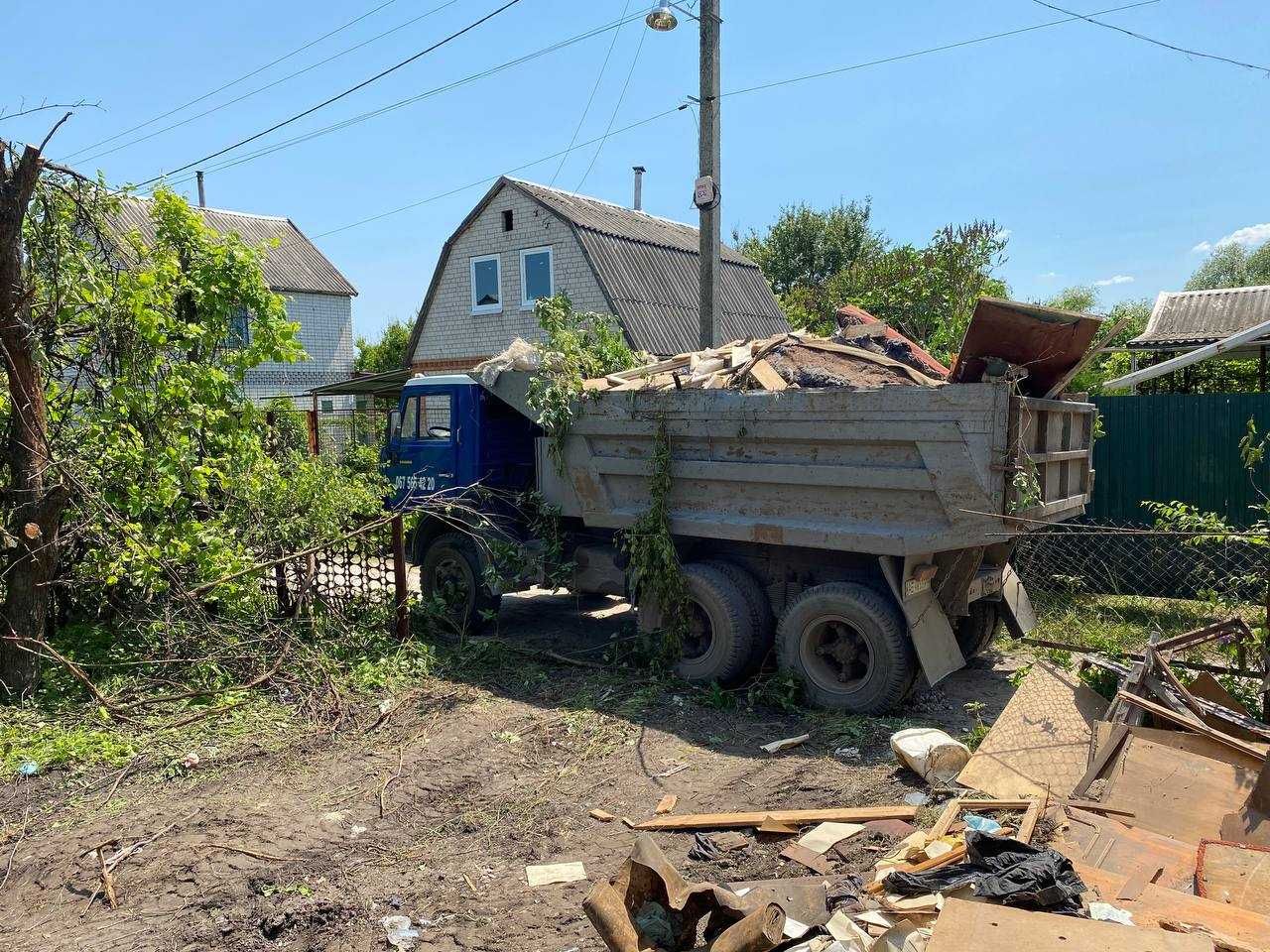 Уборка участка Расчистка Покос бурьяна СПИЛ дерева выкорчевка Земляные