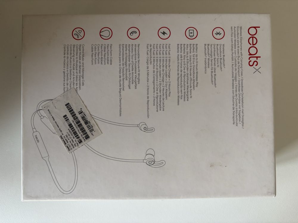 Beatsx apple earphones auscultadores