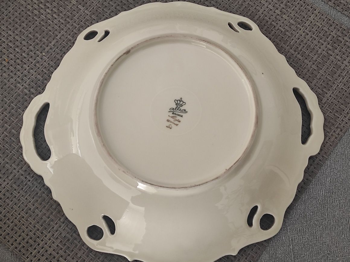 Porcelana Bavaria dourada