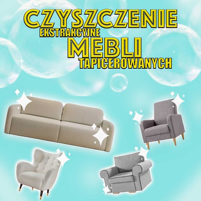 Czyszczenie tapicerki meblowej