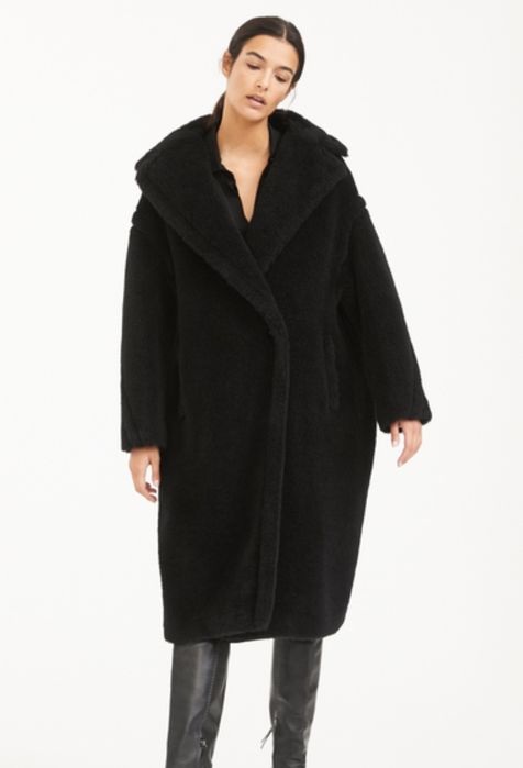 Шубка Тедди новая чёрная лёгкая шубка  размер ХЛ