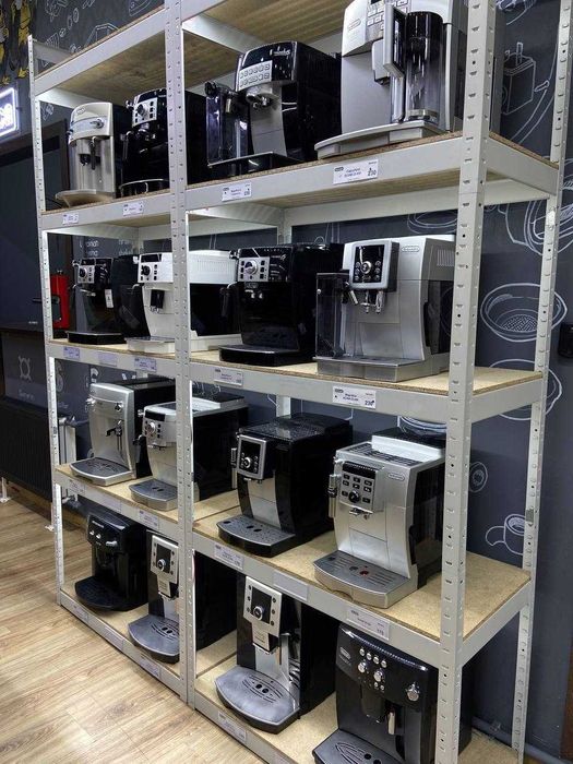 Кавомашини з гарантією великий вибір