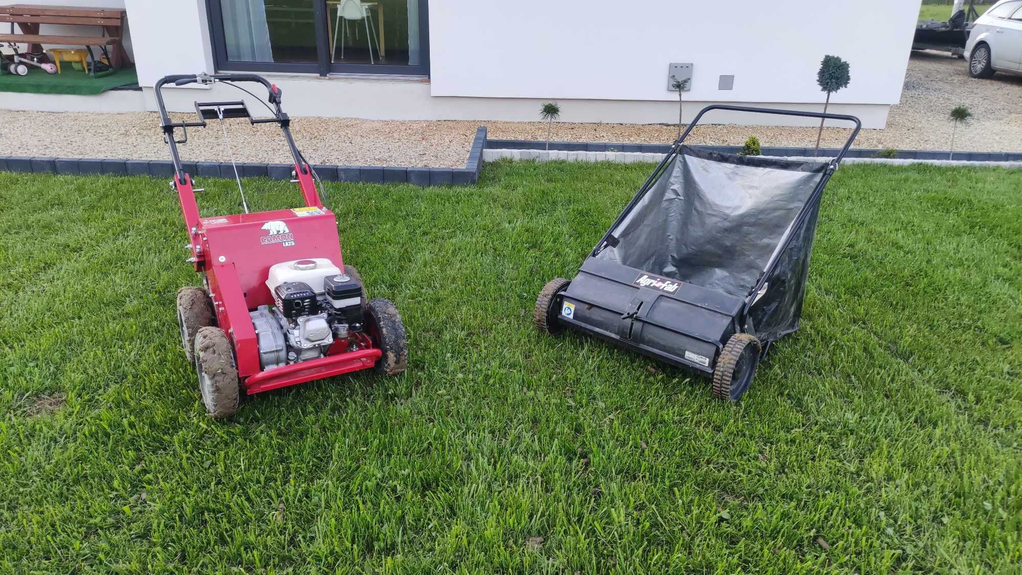 Wertykulacja Aeracja Piaskowanie Pielęgnacja Ogród Trawnik Siew Dosiew