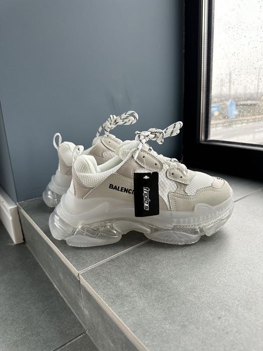 Кросівки Balenciaga Triple S White 36-41 ЛЮКС Баленсиага Кроссовки