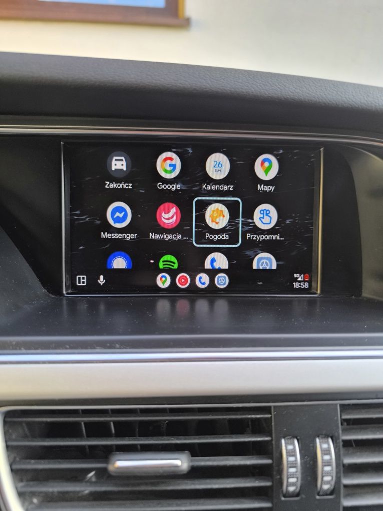 Android Auto, Car Play Audi A4B8 MMI3G