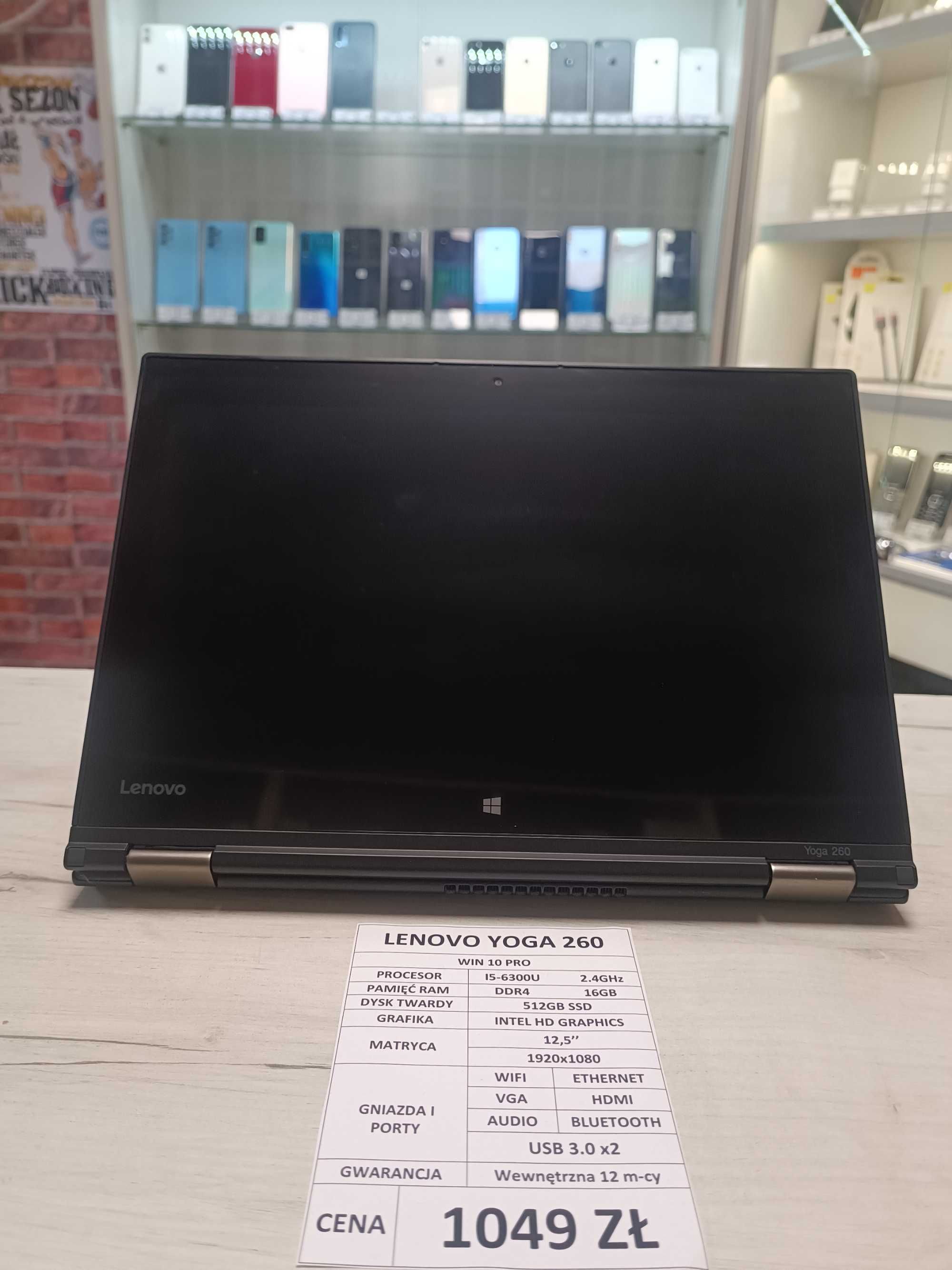 Lenovo YOGA 260 Rok Gwarancji od Perfekt GSM