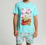 Nowa bawełniana piżama męska marki Rick and Morty rozmiar XL.