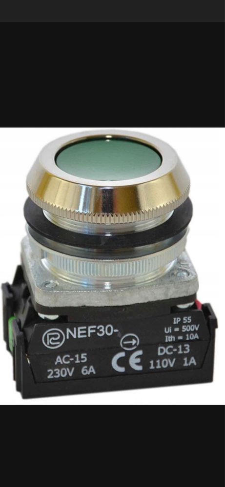 Przycisk NEF30-kxy zielony W0-NEF30-K XY Z