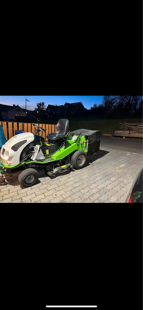 traktorek do trawy etesia 100 hydro plug solarka