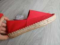 Śliczne espadryle damskie nowe