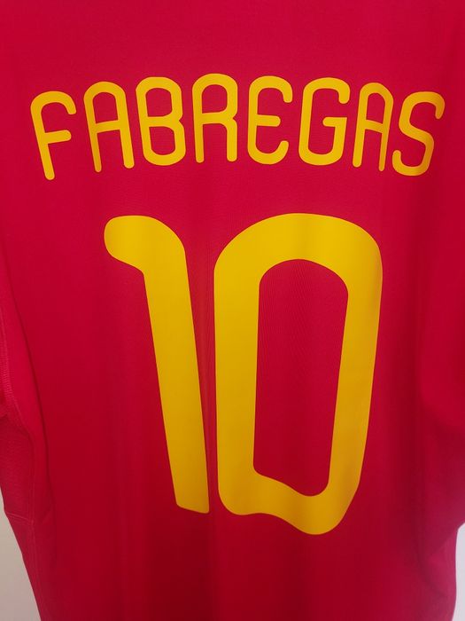 Camisola Adidas Seleção Espanhola Fabregas 10