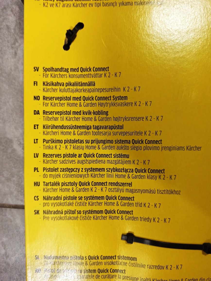 Karcher pistolet G180Q k2 - k7