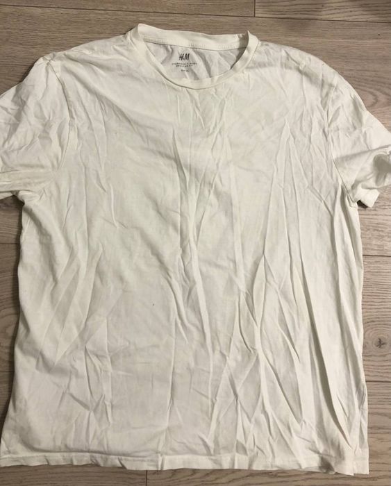 біла футболка hm