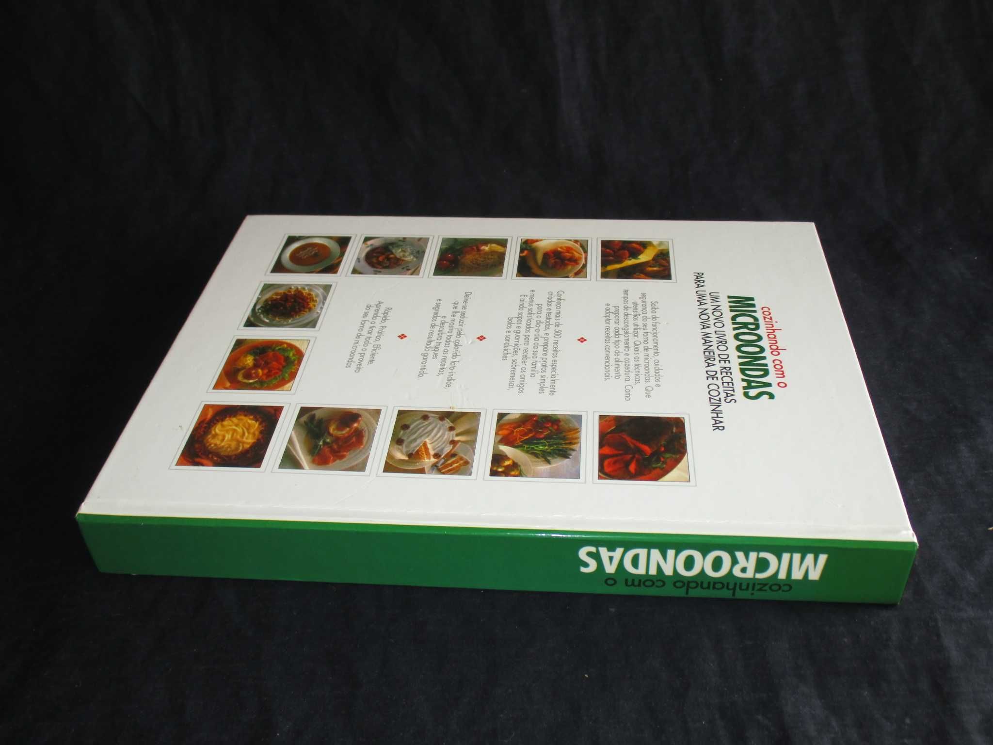 Livro Cozinhando com o Microondas Curso Prático Ilustrado