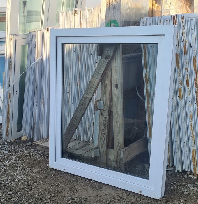 OKNA Używane 123x134 OKNO KacprzaK Plastikowe PCV Lider Okna OLX