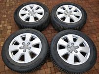 2928. Alufelgi 18" Audi Q7 4L0 5x130 7.5J ET53 oryginalne proste