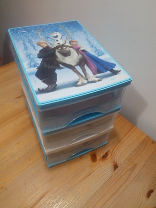 Pojemnik z szufladami frozen