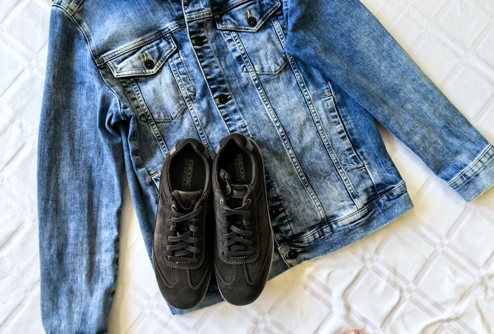 Kurtka Męska Dżinsowa REV r. M