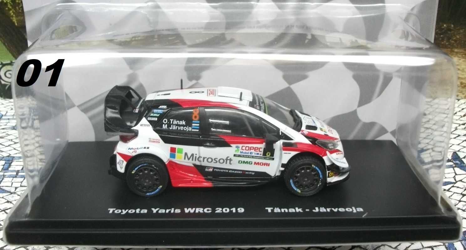 Renault, Ford, Audi, Lancia, Porsche,Citroen, rally WRC  Salvat - 1:43