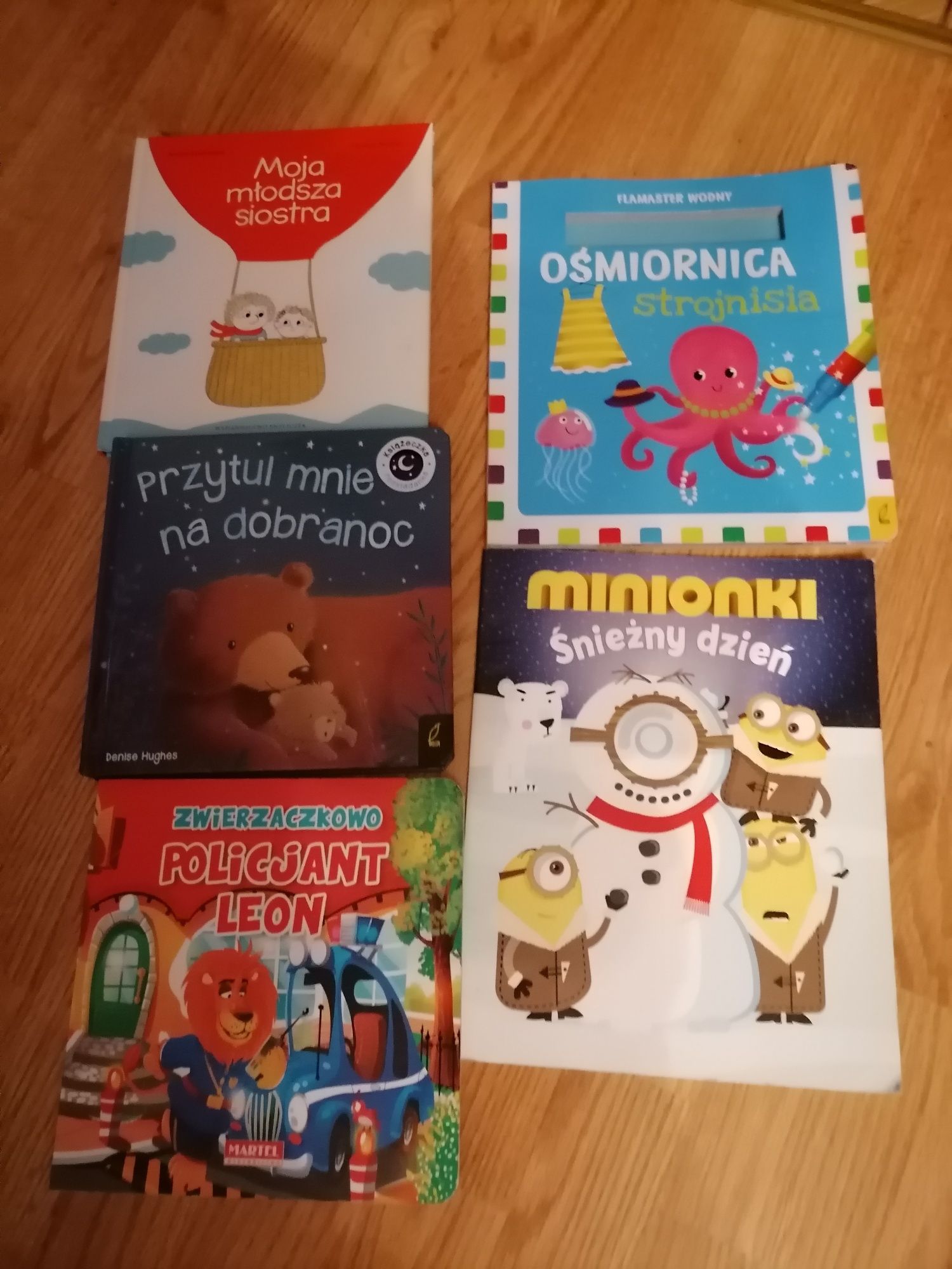 Książeczki dla dziecka - 5 szt. za 10 zł