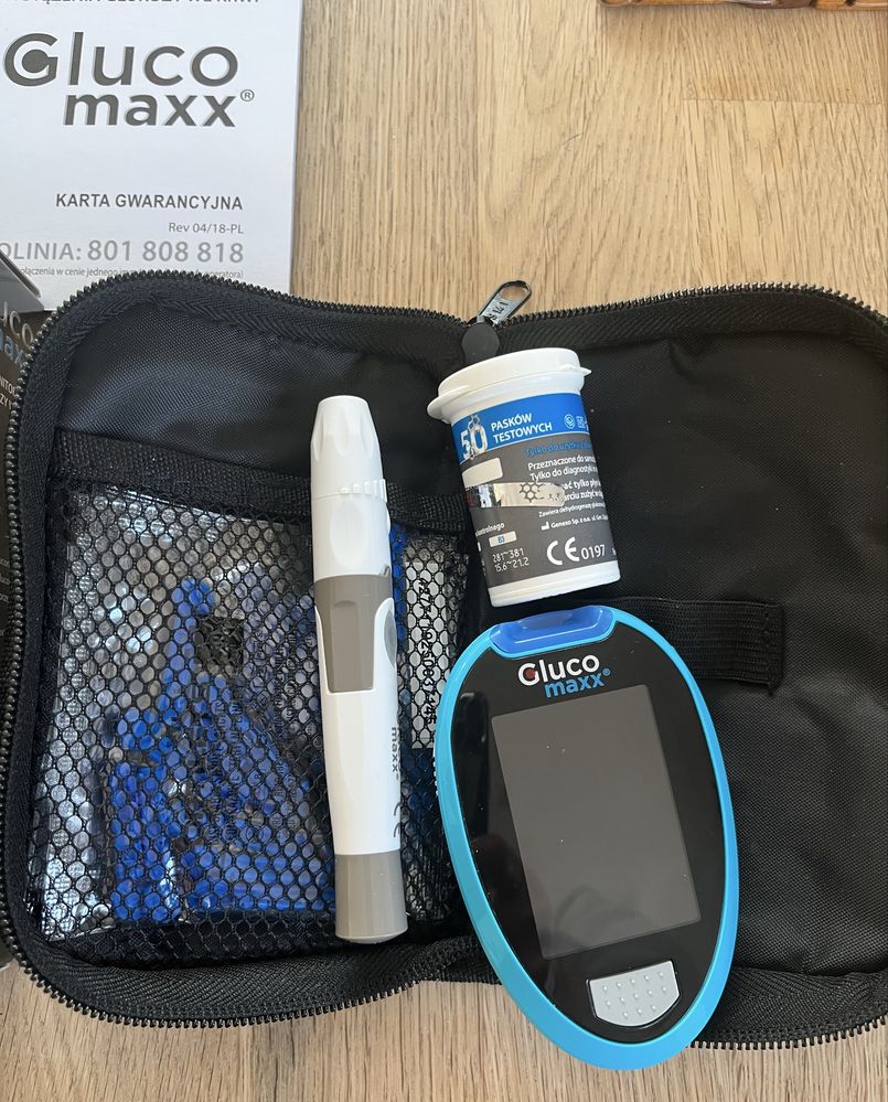 Gluco Max - przyrzad do badania glukozy we krwi