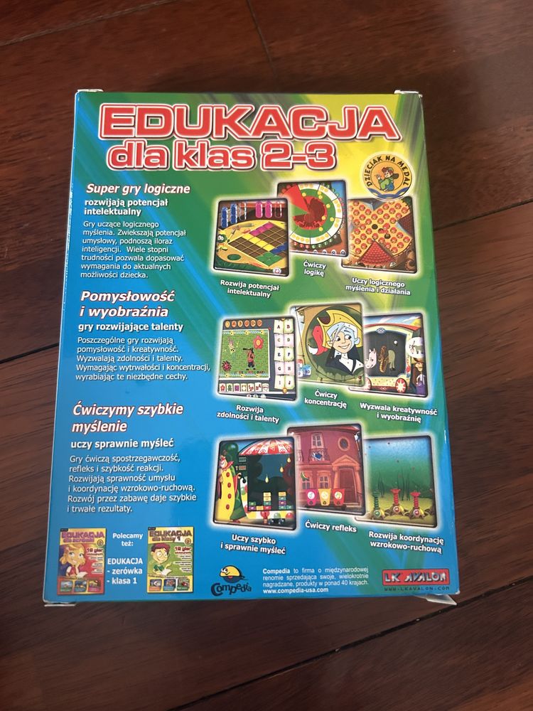 Edukacyjny gra klasa 2-3 PC cd-rom