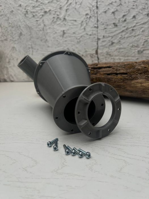 Циклон будівельний для пилососа, на відро, на бочку.