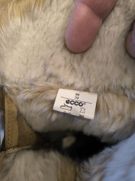 Buty damskie zimowe śniegowce Ecco 39