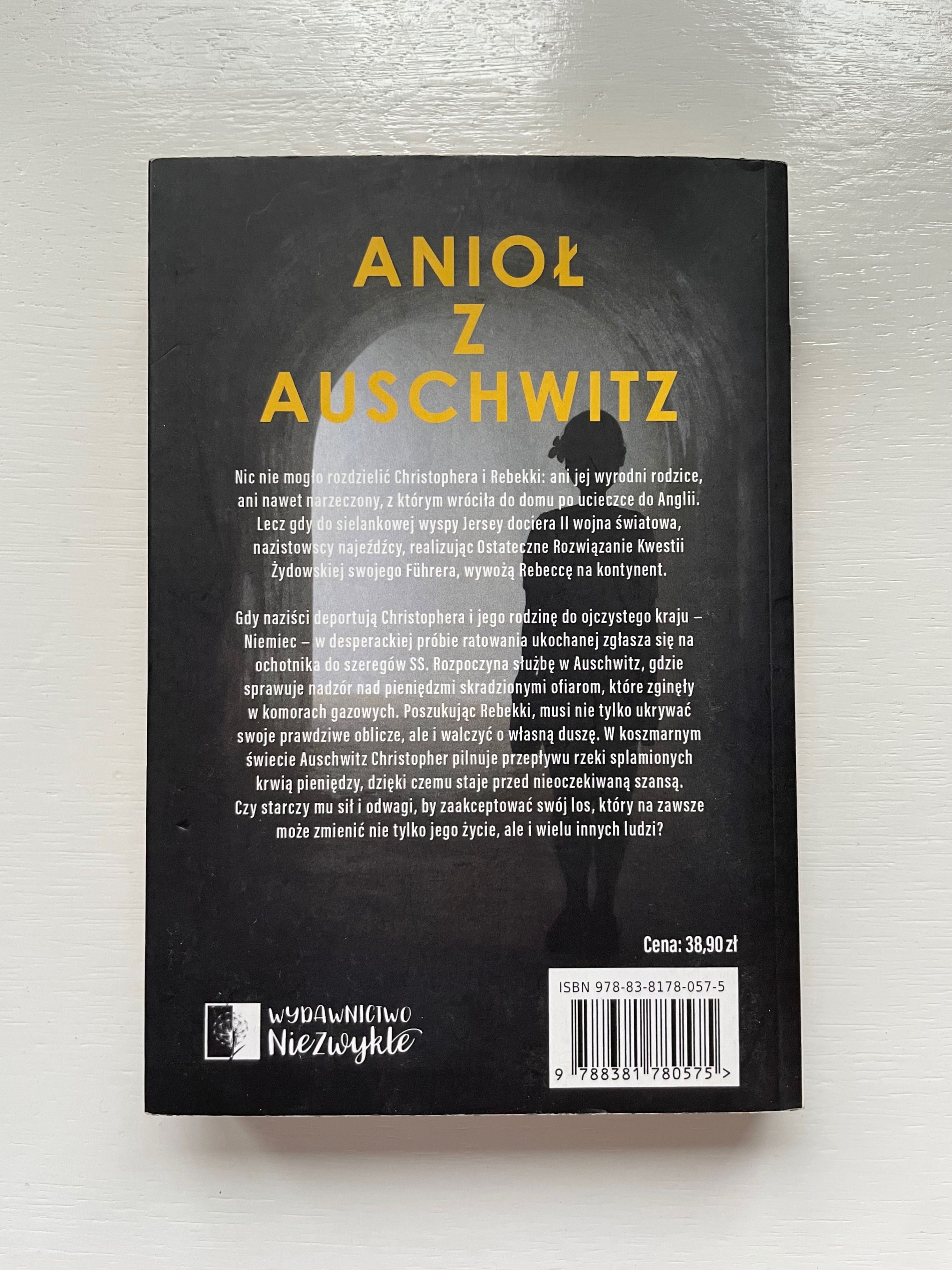 Książka „Anioł z Auschwitz” Eoin Dempsey