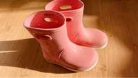 Crocs гумовиччки резинові сапоги босоніжки для дівчинки рожеві