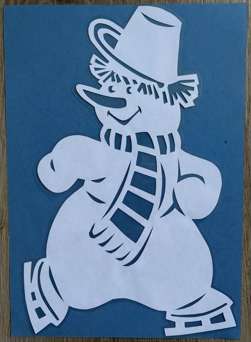 10 szt bałwanków dekoracje zimowe do szkoły przedszkola