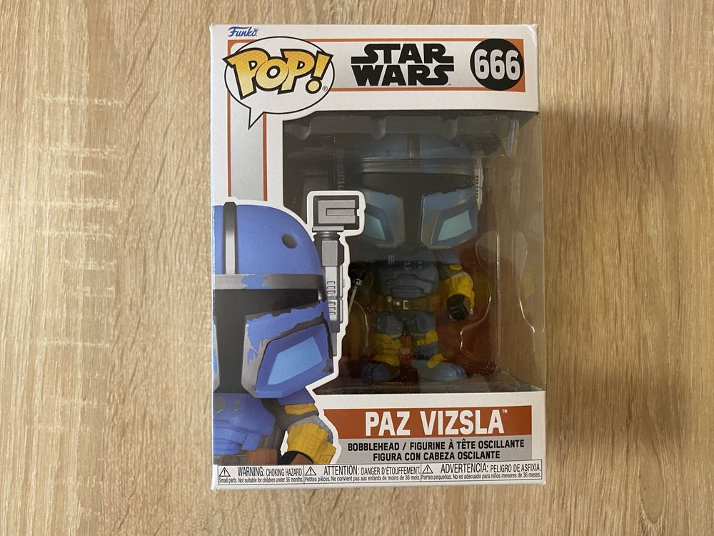 Funko POP! Star Wars: The Mandalorian - Paz Vizsla 666