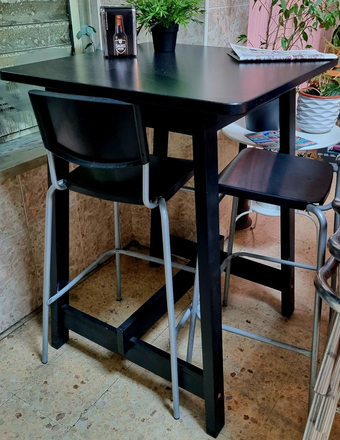 Mesa alta IKEA Norraker