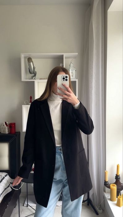 Пальто весняне (чорне)