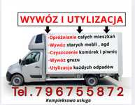 Wywóz starych mebli - Opróżnianie mieszkań - Utylizacja gratów Łódź